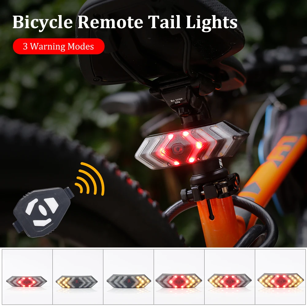 Bike Turn Signal Led Warning Light USB Rechargeable Wireless Remote/Gravity Control Bicycle Tail Lights Cycling Accessories
Bike Turn Signal Led Warning Light USB Rechargeable Wireless Remote/Gravity Control Bicycle Tail Lights Cycling Accessories