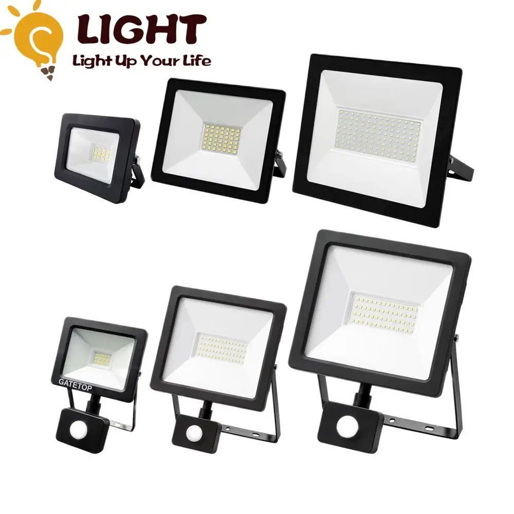 LED FloodLight IP67 Waterproof AC220V 10W-100W Motion Sensor IP65 Outdoor Garden Projector Lighting Spotlight Wall Flood Lights
LED FloodLight IP67 Waterproof AC220V 10W-100W Motion Sensor IP65 Outdoor Garden Projector Lighting Spotlight Wall Flood Lights