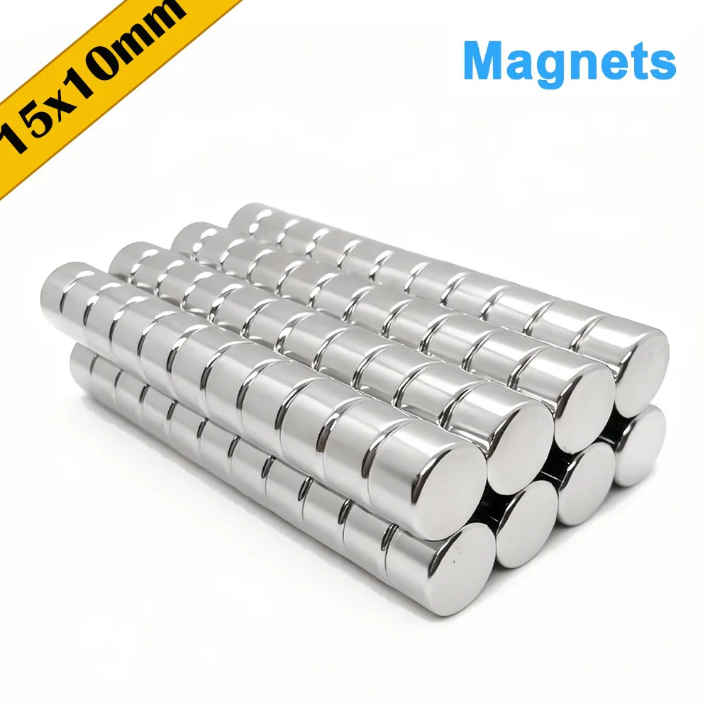 Неодимовые магниты 15x10 мм
Неодимовые магниты 15x10 мм