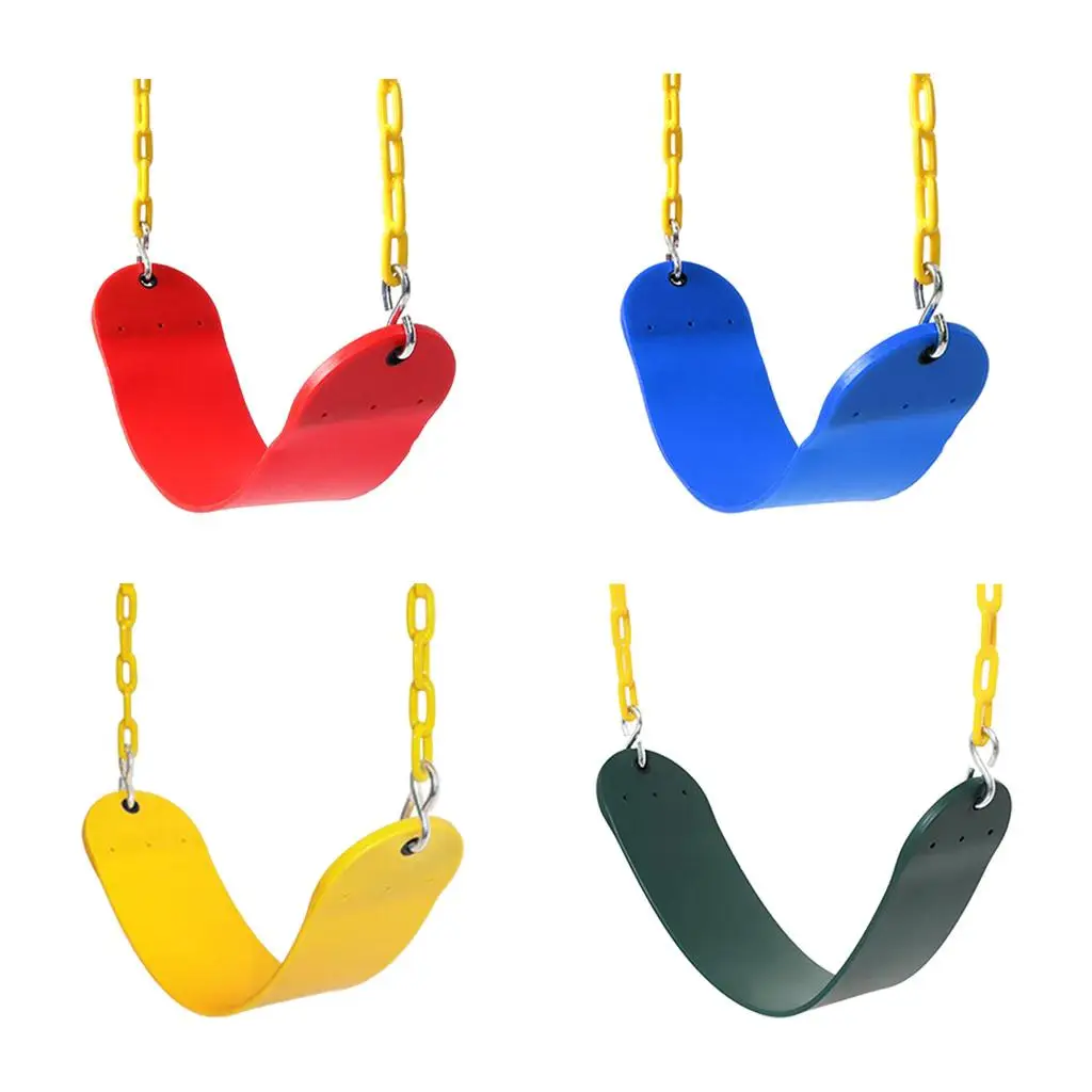 Heavy Duty Swing Seat with 66" Plastic Coated Chain Garden Playground Swing Set 110kg Load
Heavy Duty Swing Seat with 66" Plastic Coated Chain Garden Playground Swing Set 110kg Load