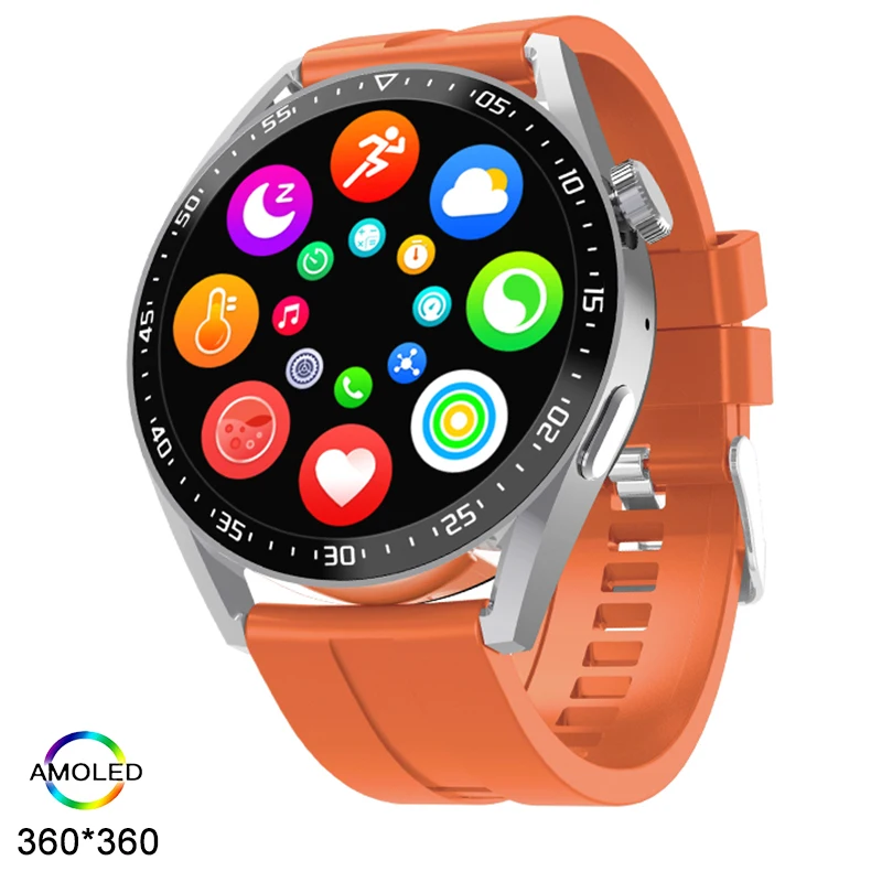 

Новинка 2023, умные часы с HD-экраном 1,39 дюйма, спортивный фитнес-трекер, Bluetooth-вызов, местная музыка, умные часы для мужчин для Android и IOS