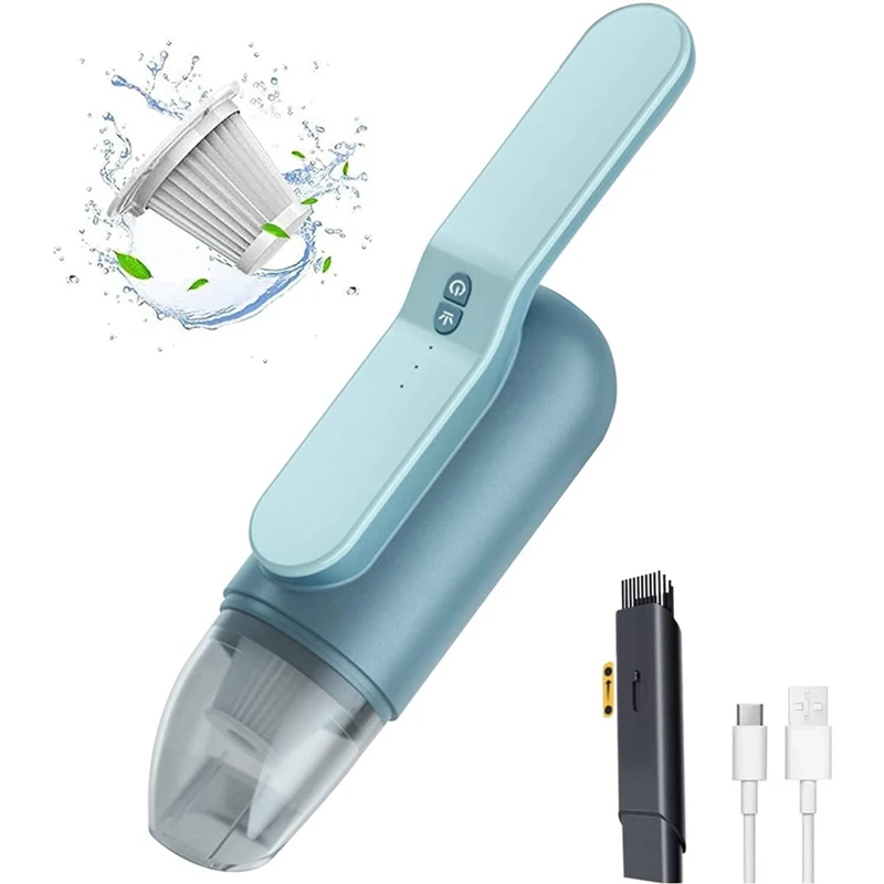 Handheld Vacuum Cleaner Cordless - Vacuuming Home Dust Rechargeable High Power, Mini Vacuum Cleaners Lightweight
Handheld Vacuum Cleaner Cordless - Vacuuming Home Dust Rechargeable High Power, Mini Vacuum Cleaners Lightweight