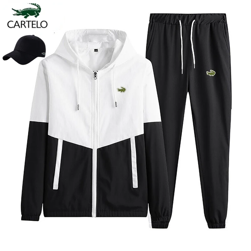 2023 Men Tracksuit Hoodies Sets Autumn/Winter New Male Jackets+Pants Two Piece Sets Hip Hop Streetwear Sports Suit Patchwork
2023 Men Tracksuit Hoodies Sets Autumn/Winter New Male Jackets+Pants Two Piece Sets Hip Hop Streetwear Sports Suit Patchwork