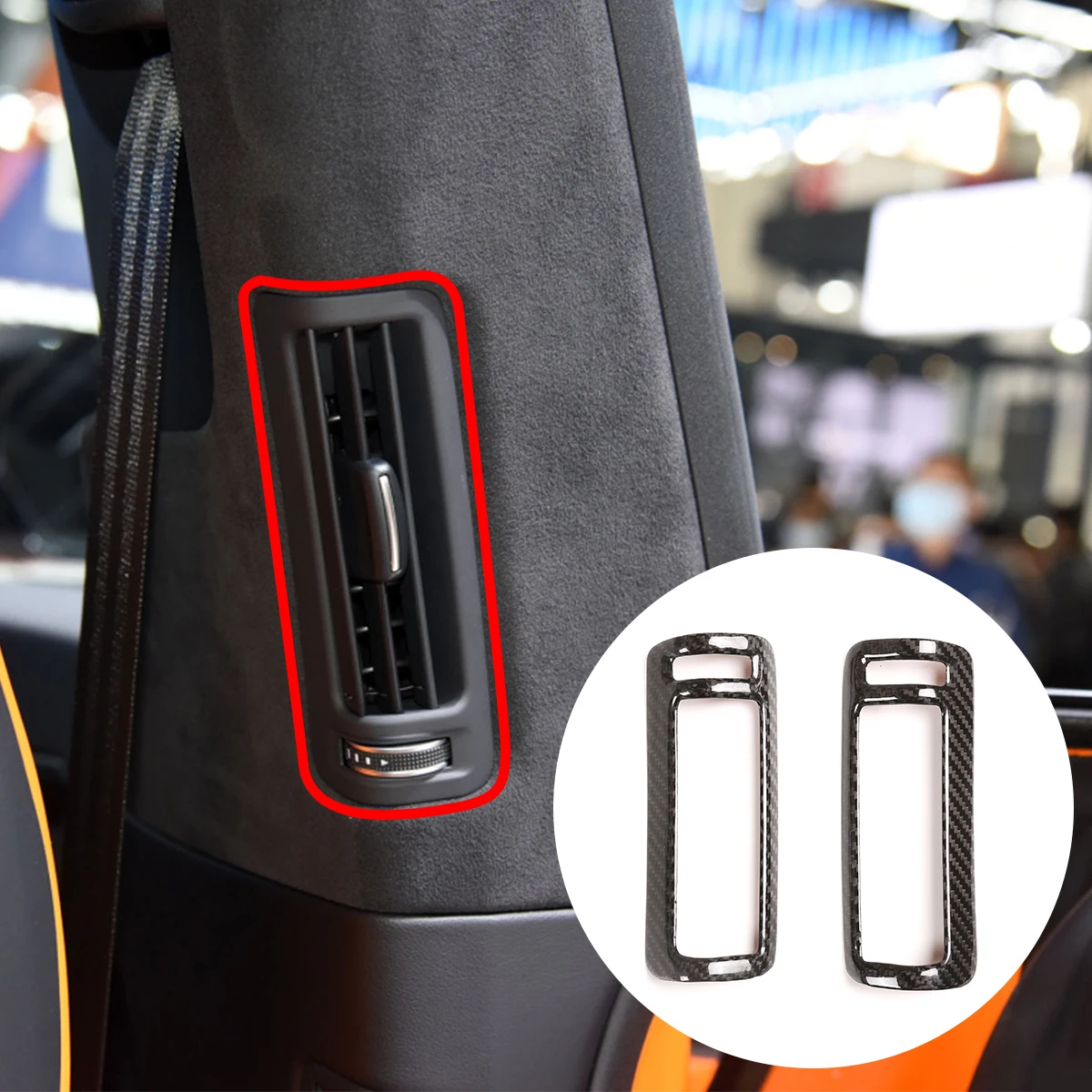 Для Lamborghini Urus 2018 -21 Стайлинг автомобиля из настоящего углеродного волокна B -Pillar задний кондиционер Выходная рамка отделка стикер аксессуары
Для Lamborghini Urus 2018 -21 Стайлинг автомобиля из настоящего углеродного волокна B -Pillar задний кондиционер Выходная рамка отделка стикер аксессуары