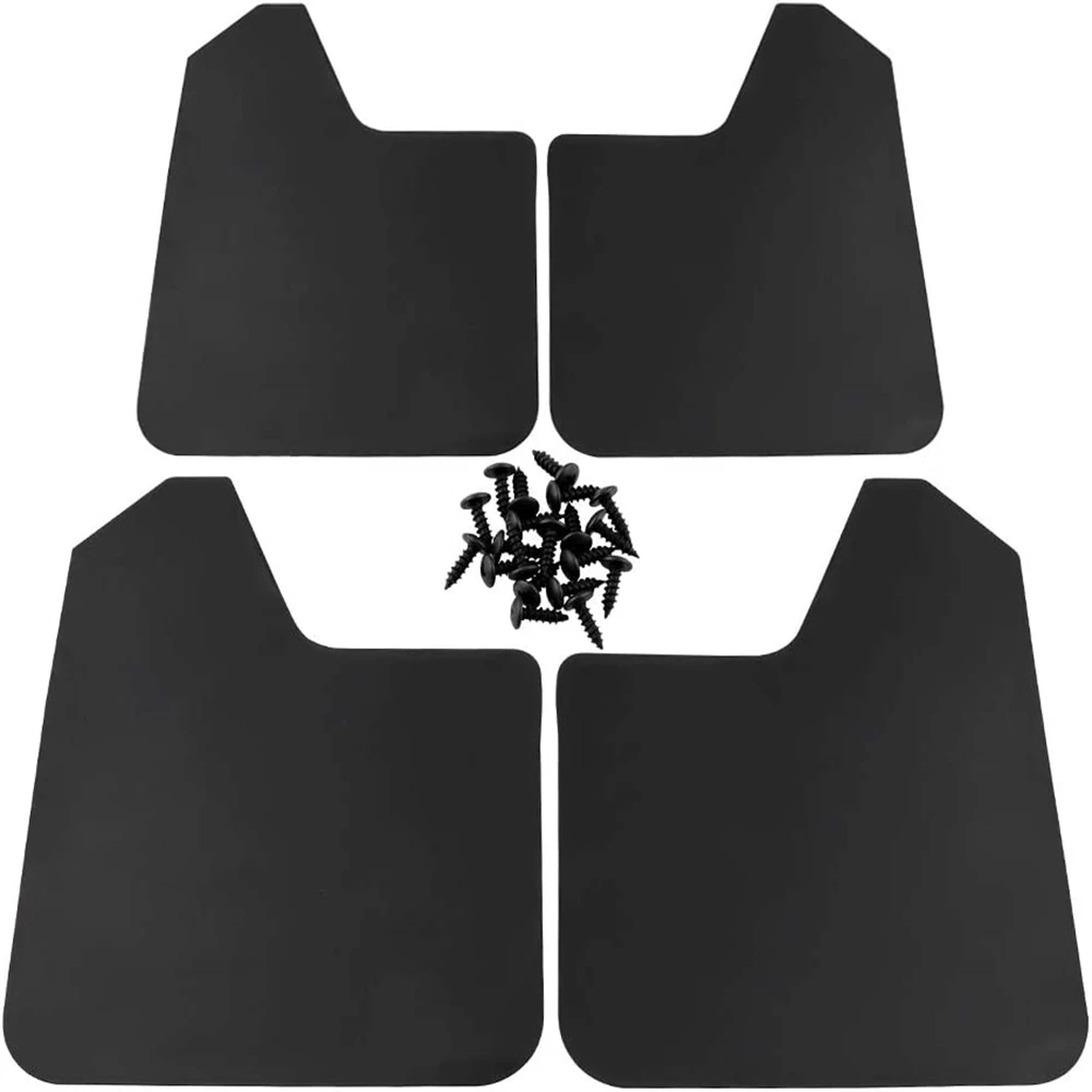 Automobile Universal Mudguard Auto Car Universal Basic Mud Flaps Set Black(4pcs+16pcs screw)
Automobile Universal Mudguard Auto Car Universal Basic Mud Flaps Set Black(4pcs+16pcs screw)