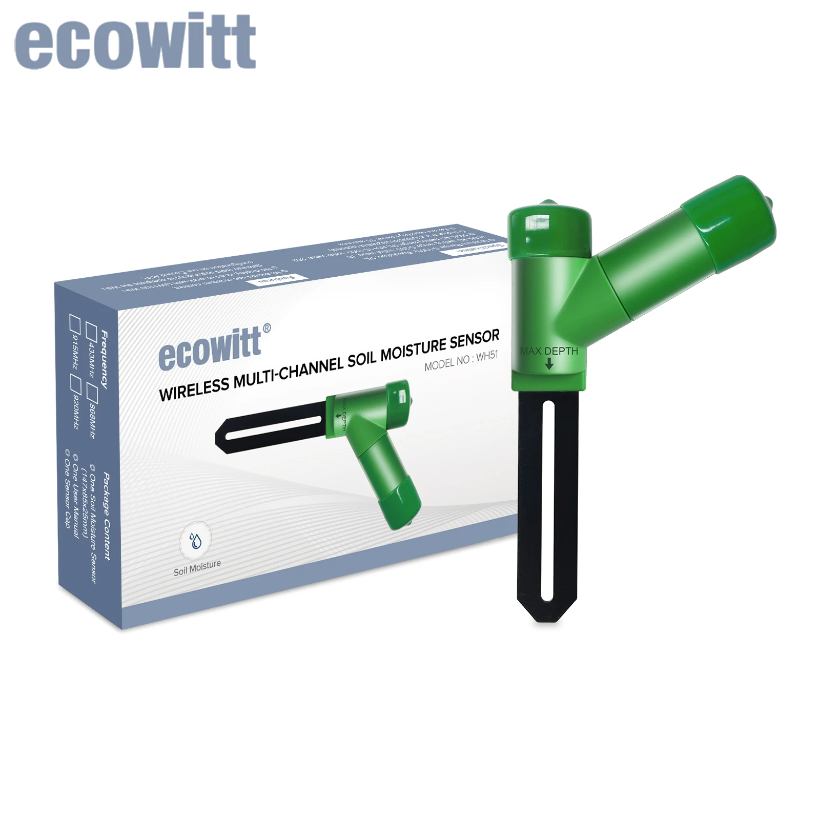 ECOWITT WH51 Датчик влажности почвы
ECOWITT WH51 Датчик влажности почвы