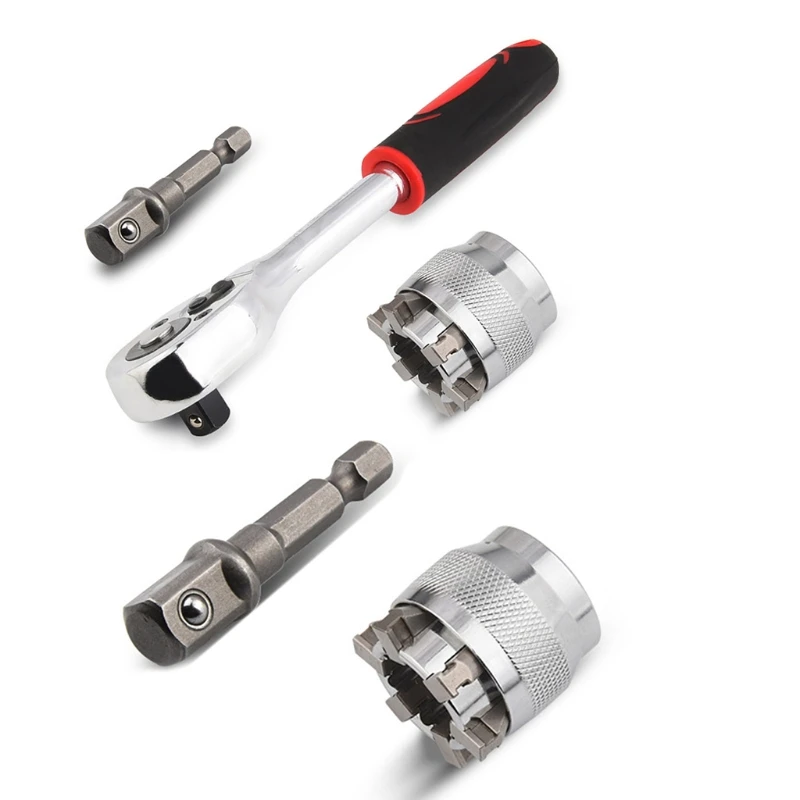 2/3 Pieces 3/8 inch Drive 10-19 mm Adjustable Hex Universal Socket Extension w/ w/o Wrench Torque Ratchet Socket Adapter Tools
2/3 Pieces 3/8 inch Drive 10-19 mm Adjustable Hex Universal Socket Extension w/ w/o Wrench Torque Ratchet Socket Adapter Tools