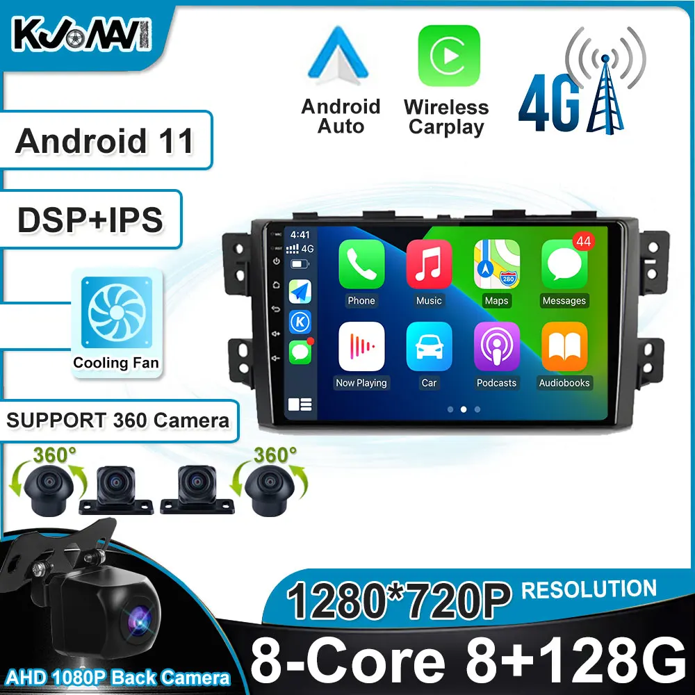 DSP Android 12 Car Radio Stereo Carplay Multimedia Video Player GPS Navigation BT No 2din DVD For Kia Borrego Mohave 2008-2012
DSP Android 12 Car Radio Stereo Carplay Multimedia Video Player GPS Navigation BT No 2din DVD For Kia Borrego Mohave 2008-2012
