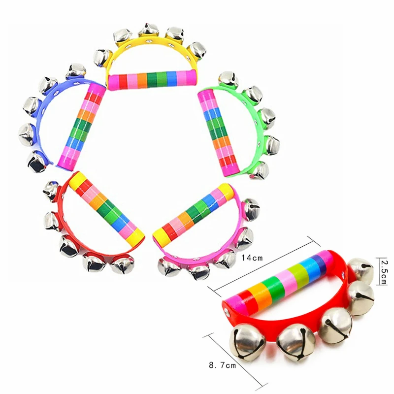 One Piece Montessori Colorful Early Education Wooden Babies Teaching Aids Semicircle Instrument Rattle Shaker Children's Toys
One Piece Montessori Colorful Early Education Wooden Babies Teaching Aids Semicircle Instrument Rattle Shaker Children's Toys
