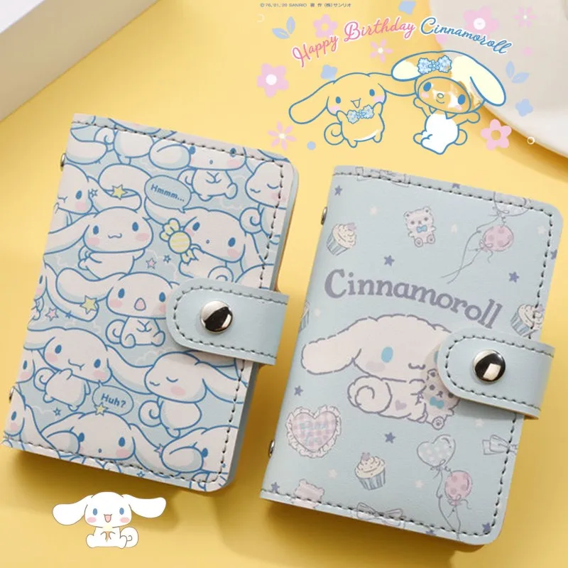 Kawaii Cinnamoroll Card Holder Large Capacity 20 Card Slot Anti-Degaussing Card Holde Anime Cartoon Doll Card Bag Child Toy Gift
Kawaii Cinnamoroll Card Holder Large Capacity 20 Card Slot Anti-Degaussing Card Holde Anime Cartoon Doll Card Bag Child Toy Gift