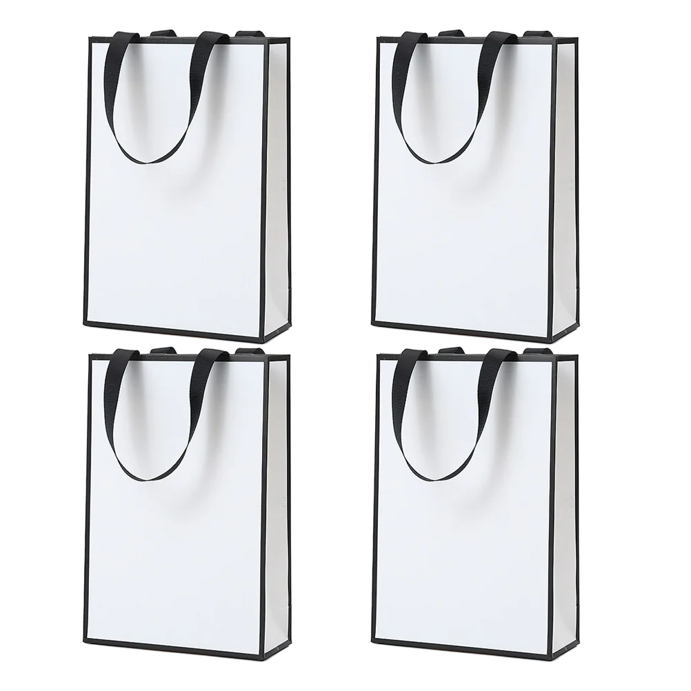 4 Pcs Portable Paper Bags Portable Rope Gift Bag Jewelry Package Sack Black Frame Gift Bags Kraft Paper Candy Bags
4 Pcs Portable Paper Bags Portable Rope Gift Bag Jewelry Package Sack Black Frame Gift Bags Kraft Paper Candy Bags