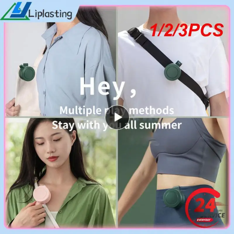 1/2/3 шт.❄Портативный мини-вентилятор на ремне ️Hang, летний, уличный, 3 скорости, Usb, перезаряжаемый Вентилятор охлаждения без лопасти, охлаждающий вентилятор с клипсой
1/2/3 шт.❄Портативный мини-вентилятор на ремне ️Hang, летний, уличный, 3 скорости, Usb, перезаряжаемый Вентилятор охлаждения без лопасти, охлаждающий вентилятор с клипсой