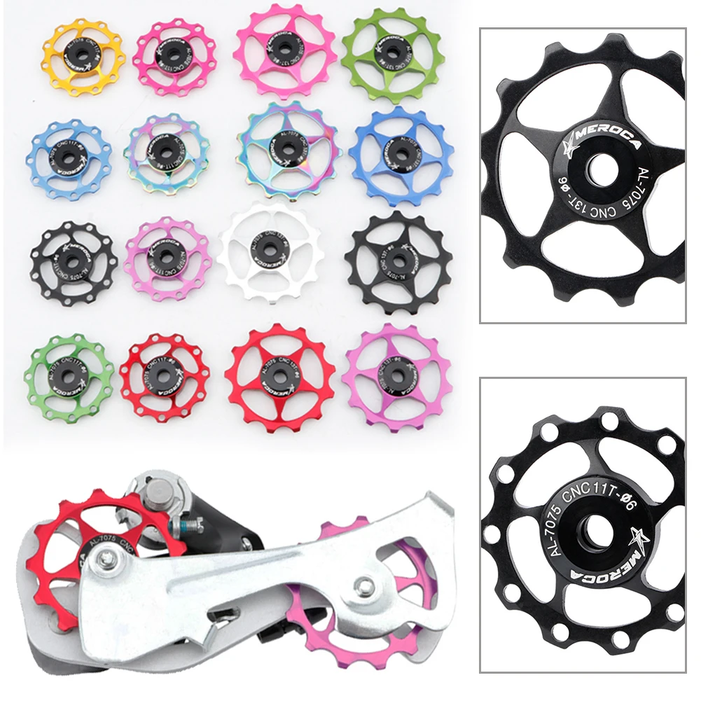 Mtb Bicycle Rear Derailleur Jockey Wheel 11-13T Sealed Steel Bearing Jockey Pulley Road Bike Spare Parts Cycling Accessories
Mtb Bicycle Rear Derailleur Jockey Wheel 11-13T Sealed Steel Bearing Jockey Pulley Road Bike Spare Parts Cycling Accessories