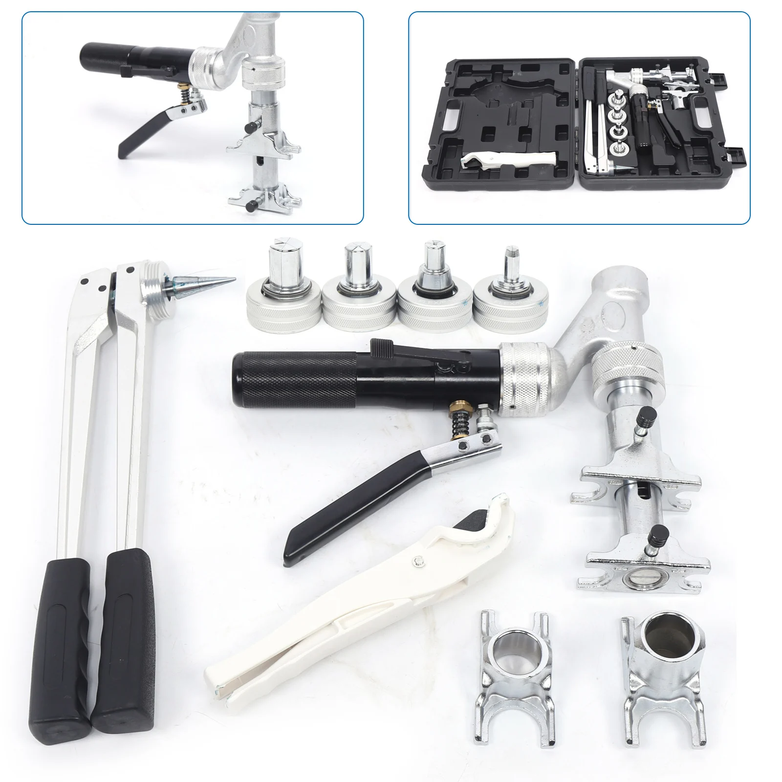 Hydraulic Sliding Sleeve Tool Pressing Pliers 16-32mm Alu-alloy for REHAU HIS 311
Hydraulic Sliding Sleeve Tool Pressing Pliers 16-32mm Alu-alloy for REHAU HIS 311