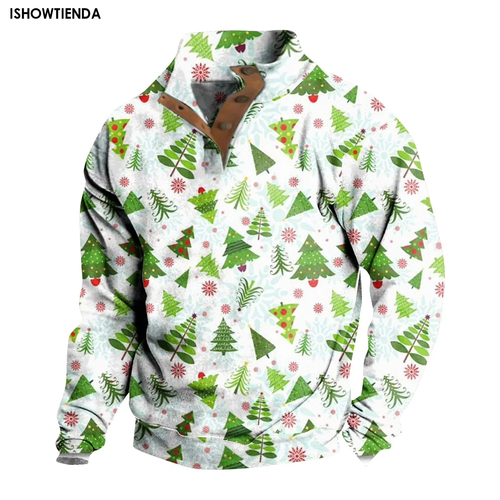 Свитшот мужской оверсайз с длинным рукавом, Свитшот в винтажном стиле, Повседневный пуловер в стиле ретро, одежда для Рождества 
Свитшот мужской оверсайз с длинным рукавом, Свитшот в винтажном стиле, Повседневный пуловер в стиле ретро, одежда для Рождества