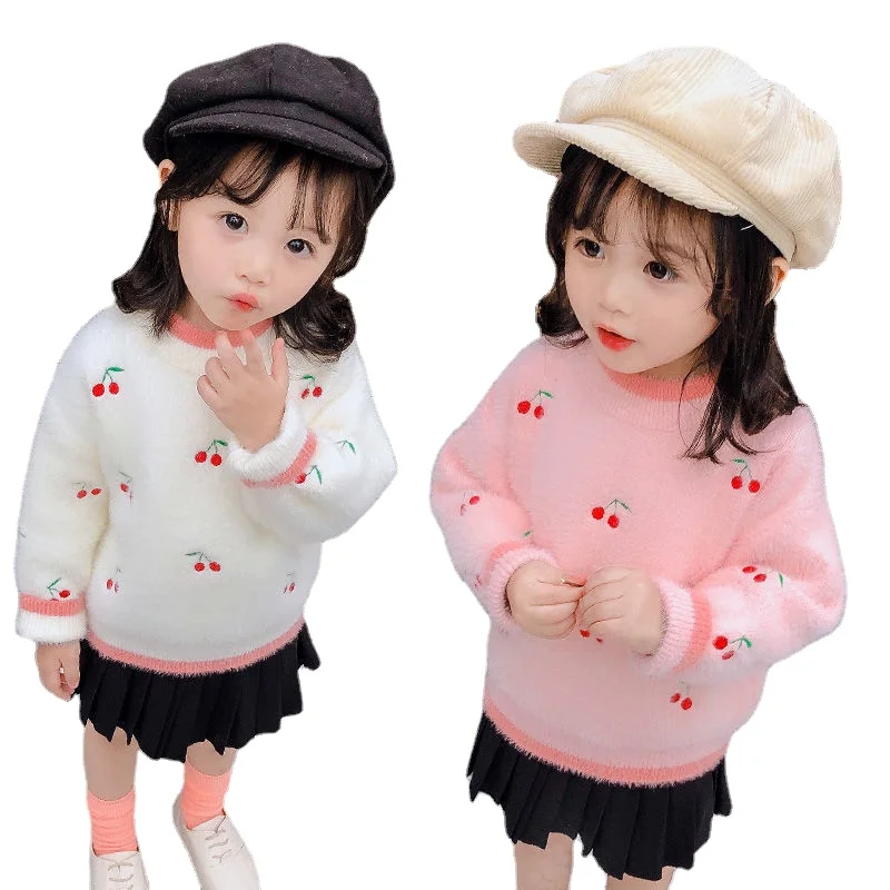 2022 Cherry Thicken Warm Winter Autumn Plus Size School Children's Clothing Girls Sweater Wool Coat Knitting Cashmere Outwear
2022 Cherry Thicken Warm Winter Autumn Plus Size School Children's Clothing Girls Sweater Wool Coat Knitting Cashmere Outwear