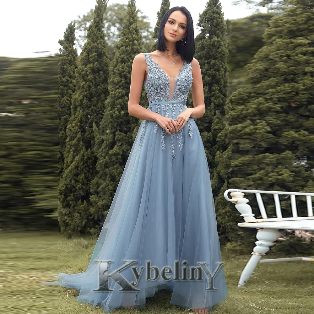 Kybeliny Prom Dresses Classic Evening Gowns Backless TANK V-Neck Vestidos De Fiesta 2023 For Women Zipper Formal Custom Made
Kybeliny Prom Dresses Classic Evening Gowns Backless TANK V-Neck Vestidos De Fiesta 2023 For Women Zipper Formal Custom Made