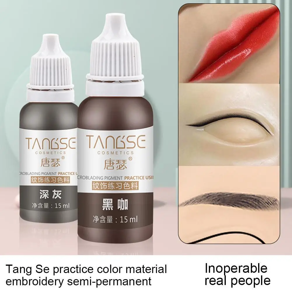 Practice Tattoo Ink Set Permanent Makeup Eyebrow Lips Eye Line Tattoo For Body Beauty Tattoo Art Supplies Color Pigment
Practice Tattoo Ink Set Permanent Makeup Eyebrow Lips Eye Line Tattoo For Body Beauty Tattoo Art Supplies Color Pigment