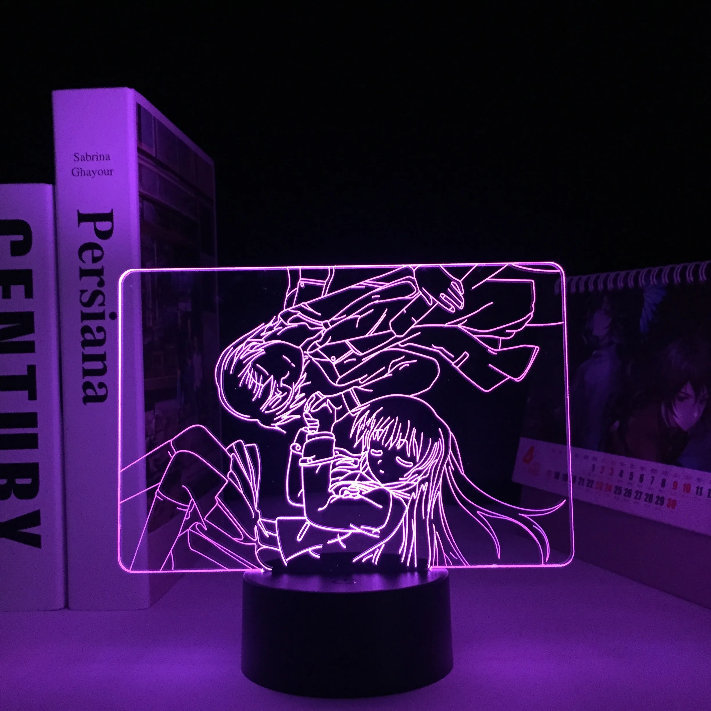 Anime Angel Beats Led Night Light for Bedroom Decor Gift Colorful Nightlight Manga Angel Beats 3d Lamp
Anime Angel Beats Led Night Light for Bedroom Decor Gift Colorful Nightlight Manga Angel Beats 3d Lamp
