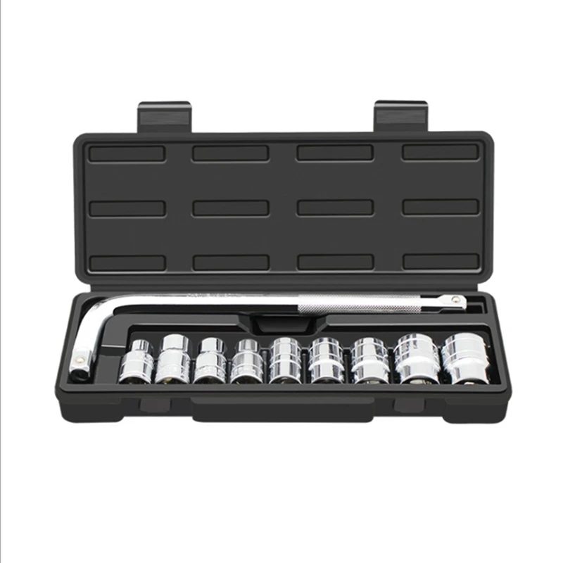 CREST Car Tire Change Tool Set Car Tire Removal 10-Piece Socket Wrench Car Emergency Combination
CREST Car Tire Change Tool Set Car Tire Removal 10-Piece Socket Wrench Car Emergency Combination