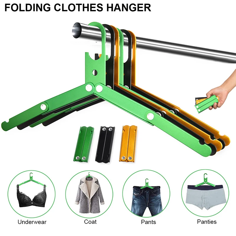 Aluminum Alloy Folding Clothes Hanger Outdoor Camping Coat Drying Rack Space-saving Metal Hangers For Travel Home Accessories
Aluminum Alloy Folding Clothes Hanger Outdoor Camping Coat Drying Rack Space-saving Metal Hangers For Travel Home Accessories