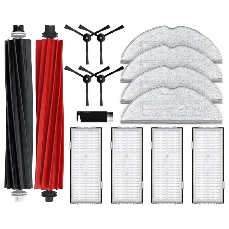 Replacement Accessories Compatible For Roborock S8 / S8+ / S8 Plus Robot Vacuum Cleaner, Double Roller Brush
Replacement Accessories Compatible For Roborock S8 / S8+ / S8 Plus Robot Vacuum Cleaner, Double Roller Brush