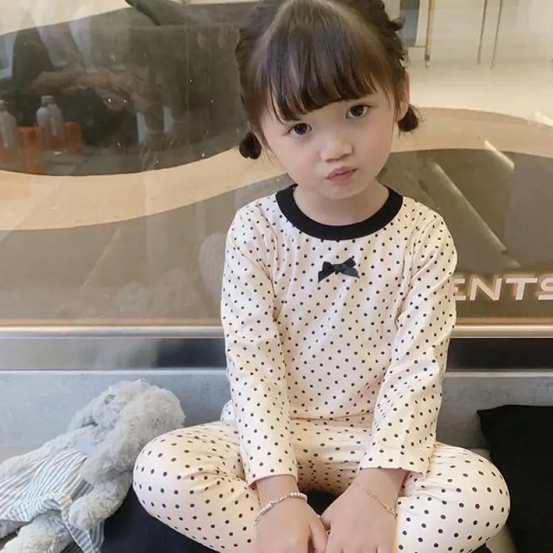New Style Pajamas Sets Pure Cotton Long-sleeved T-shirts Inside Children Soft Casual Home Wear Toddler Girls Cute Cartoon 2pcs
New Style Pajamas Sets Pure Cotton Long-sleeved T-shirts Inside Children Soft Casual Home Wear Toddler Girls Cute Cartoon 2pcs