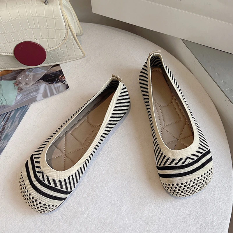 Woman Loafers Leopard Knitted Slip-on Shoes Spring Moccasins Ladies Dot Flats Wide Fit Zapatos De Mujer
Woman Loafers Leopard Knitted Slip-on Shoes Spring Moccasins Ladies Dot Flats Wide Fit Zapatos De Mujer