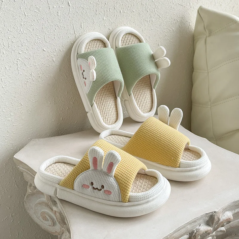 2022 New Cute Cartoon Home Linen Slippers Women Spring And Autumn Thick Bottom Indoor Shoes Non-Slip Home Slippers
2022 New Cute Cartoon Home Linen Slippers Women Spring And Autumn Thick Bottom Indoor Shoes Non-Slip Home Slippers