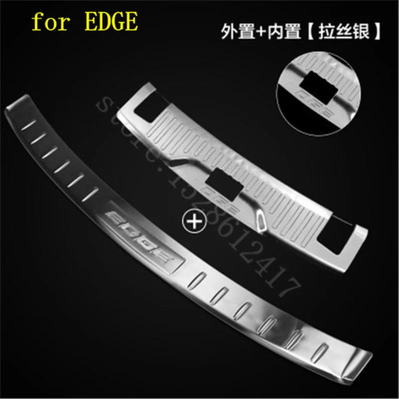 Stainless Steel Paint Rear Bumper Protector Sill Trunk Tread Plate Trim For Ford EDGE 2015-2022 Car Styling Accessories
Stainless Steel Paint Rear Bumper Protector Sill Trunk Tread Plate Trim For Ford EDGE 2015-2022 Car Styling Accessories