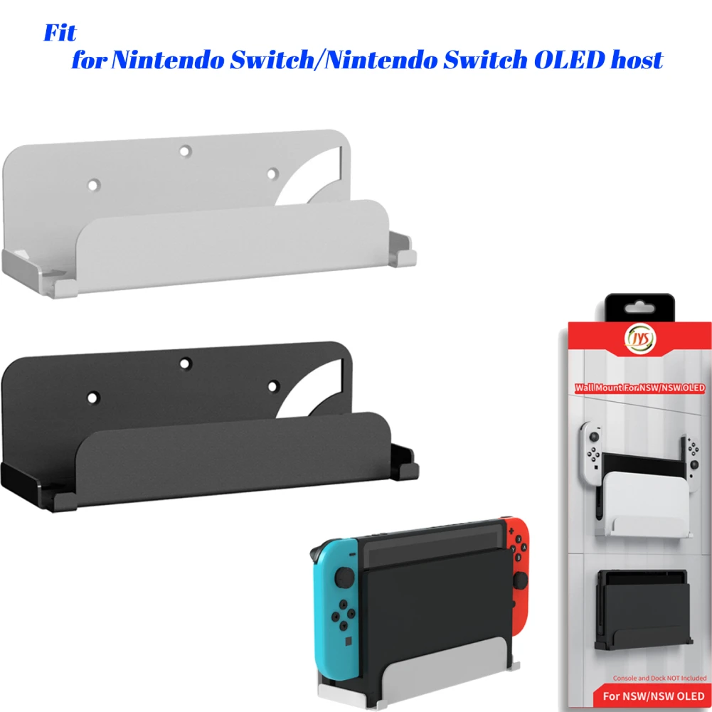 Wall Hanging Game Console Holder Bracket for Nintendo Switch/Nintendo Switch OLED Host TV Box Wall Mount Storage for NS OLED
Wall Hanging Game Console Holder Bracket for Nintendo Switch/Nintendo Switch OLED Host TV Box Wall Mount Storage for NS OLED
