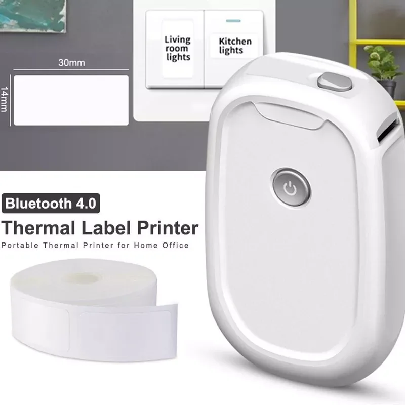 Wireless Label Printer Portable Pocket Label Printer Bluetooth Thermal Label Maker Fast Printing Home Use Office Kitchen VS D11
Wireless Label Printer Portable Pocket Label Printer Bluetooth Thermal Label Maker Fast Printing Home Use Office Kitchen VS D11