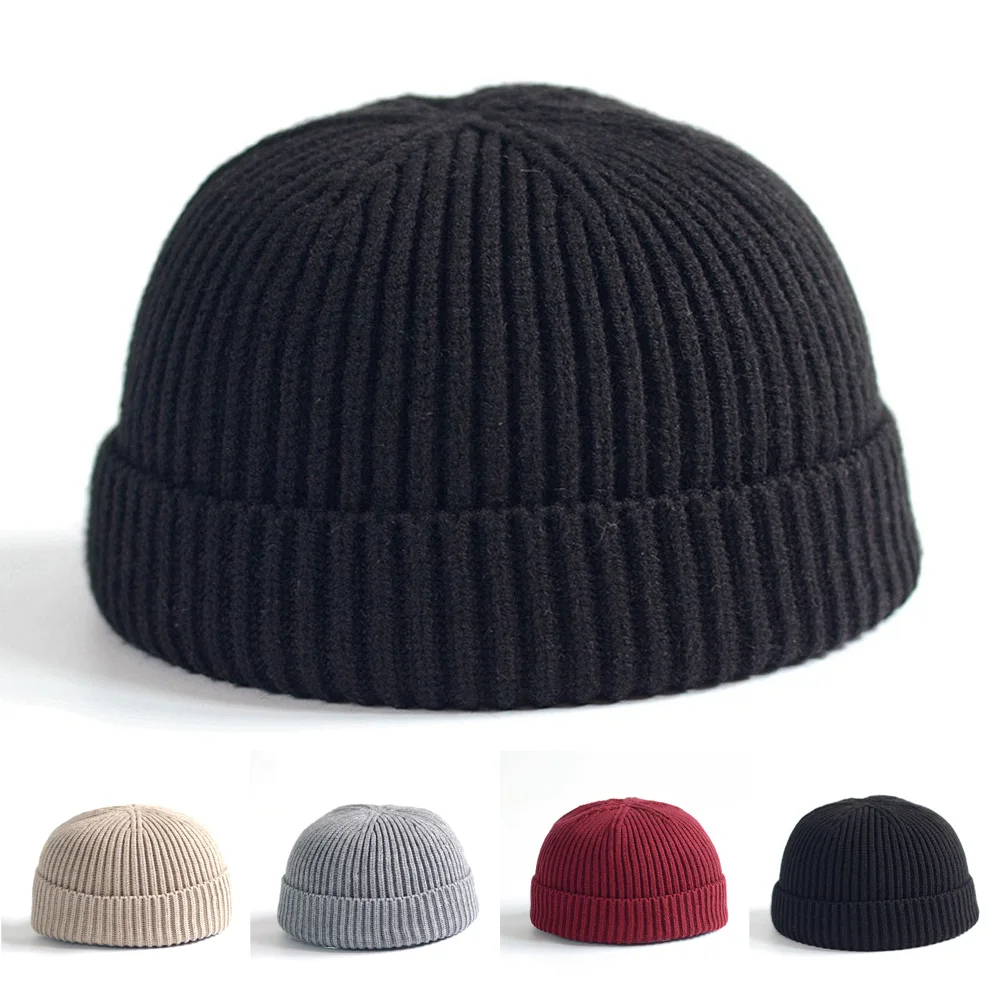 Men's Beanie Hat Winter Warmer Knitted Casual Short Thread Fisherman Cap Women Hip Hop Sailor Brimless Skull Women Thermal Melon
Men's Beanie Hat Winter Warmer Knitted Casual Short Thread Fisherman Cap Women Hip Hop Sailor Brimless Skull Women Thermal Melon