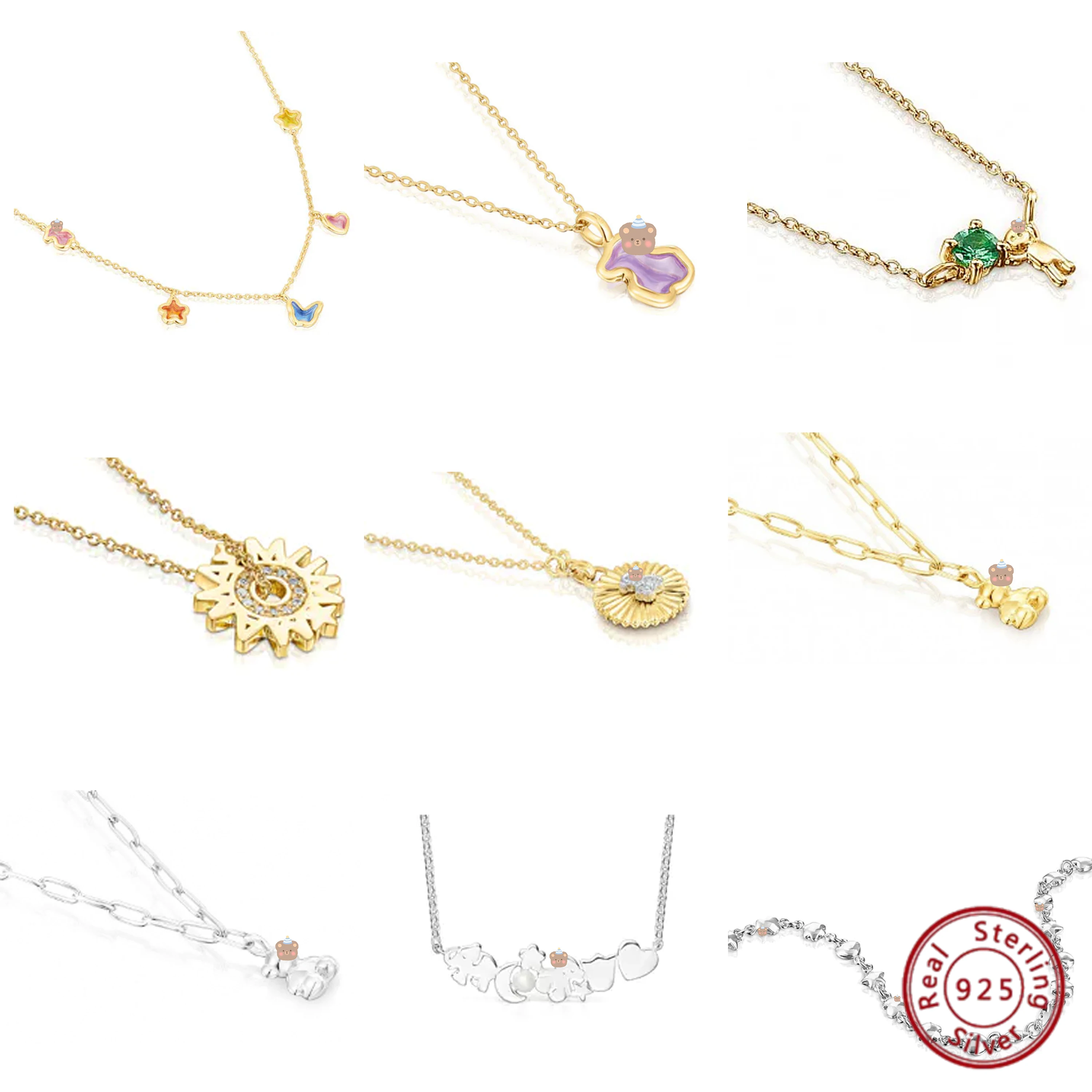 2023 New Spanish Bear Cute Simple and Stylish Necklace Wholesale Price to Enhance Charm and Elegance
2023 New Spanish Bear Cute Simple and Stylish Necklace Wholesale Price to Enhance Charm and Elegance