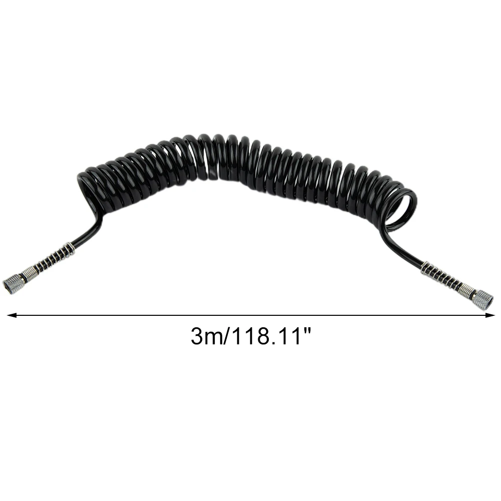 3meter PU Spring Coil Airbrush Air Hose With Standard 1/8inch Fit On Both Ends Airbrush Quick Connector Accessories
3meter PU Spring Coil Airbrush Air Hose With Standard 1/8inch Fit On Both Ends Airbrush Quick Connector Accessories