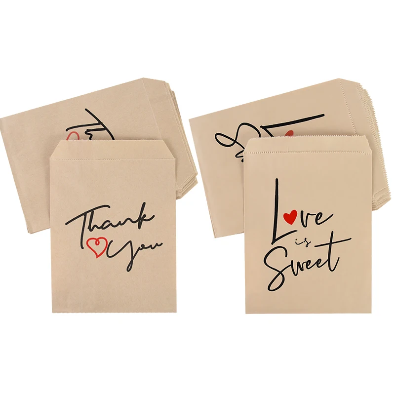 25pcs 18*13cm Kraft Paper Cookie Candy Bag Love Dot Ripple Baked Snacks Pastry Packaging Bag Birthday Wedding Gift Supplies
25pcs 18*13cm Kraft Paper Cookie Candy Bag Love Dot Ripple Baked Snacks Pastry Packaging Bag Birthday Wedding Gift Supplies