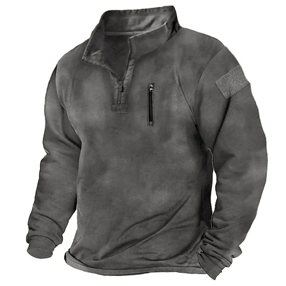 Sweatshirt Stylish Men's Hooded Sweatshirt Retro Stand Collar Long Sleeves and Pullover Design for Casual Wear
Sweatshirt Stylish Men's Hooded Sweatshirt Retro Stand Collar Long Sleeves and Pullover Design for Casual Wear