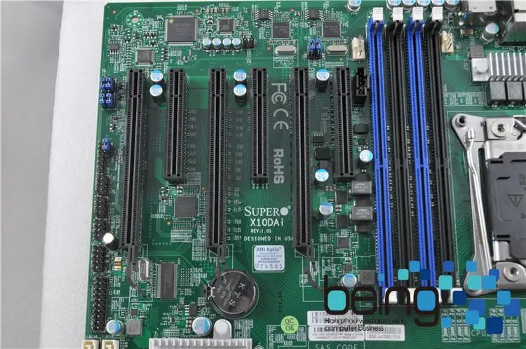 Supermicro workstation motherboard X10DAI dual C612 chip new boxed support DDR4 2600V3V4
Supermicro workstation motherboard X10DAI dual C612 chip new boxed support DDR4 2600V3V4