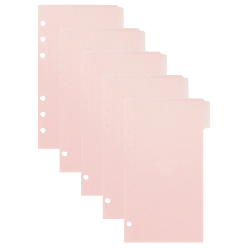 1 Set Binder Pockets 6-Hole Plastic Binder Folder Loose Leaf Bags for Files Documents Bookbinder
1 Set Binder Pockets 6-Hole Plastic Binder Folder Loose Leaf Bags for Files Documents Bookbinder