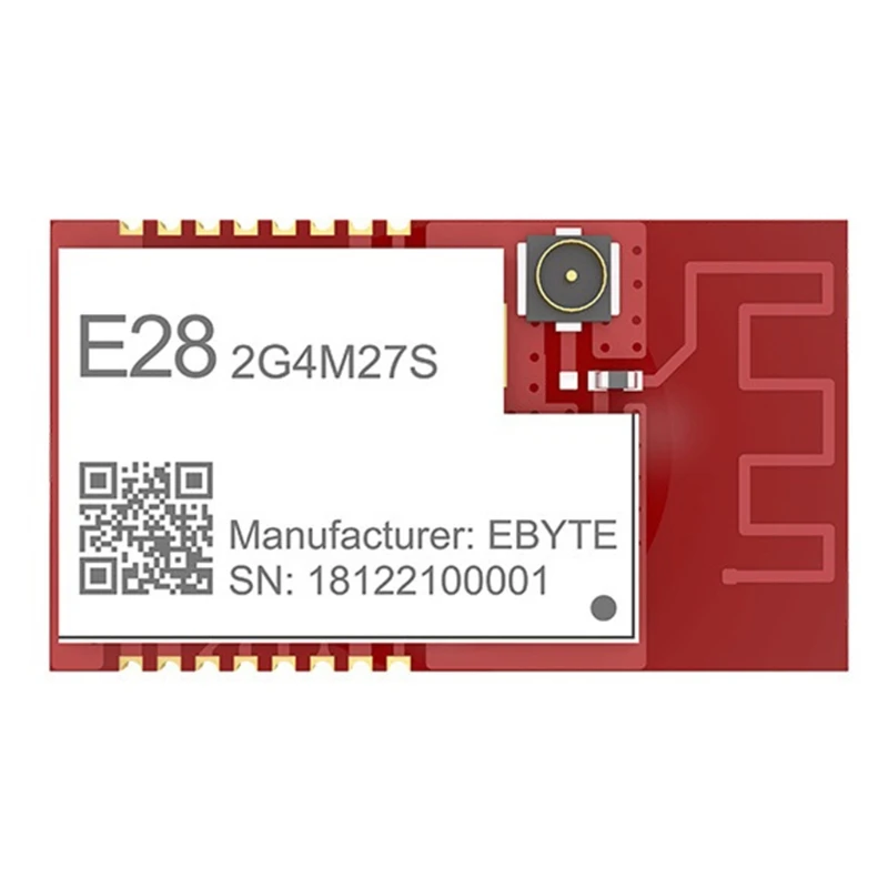 SX1280 Wireless Module 2.4G 27dBm SPI Ranging Positioning Lora Test Distance 8000m Support Multiple Modulation Modes K1KF
SX1280 Wireless Module 2.4G 27dBm SPI Ranging Positioning Lora Test Distance 8000m Support Multiple Modulation Modes K1KF