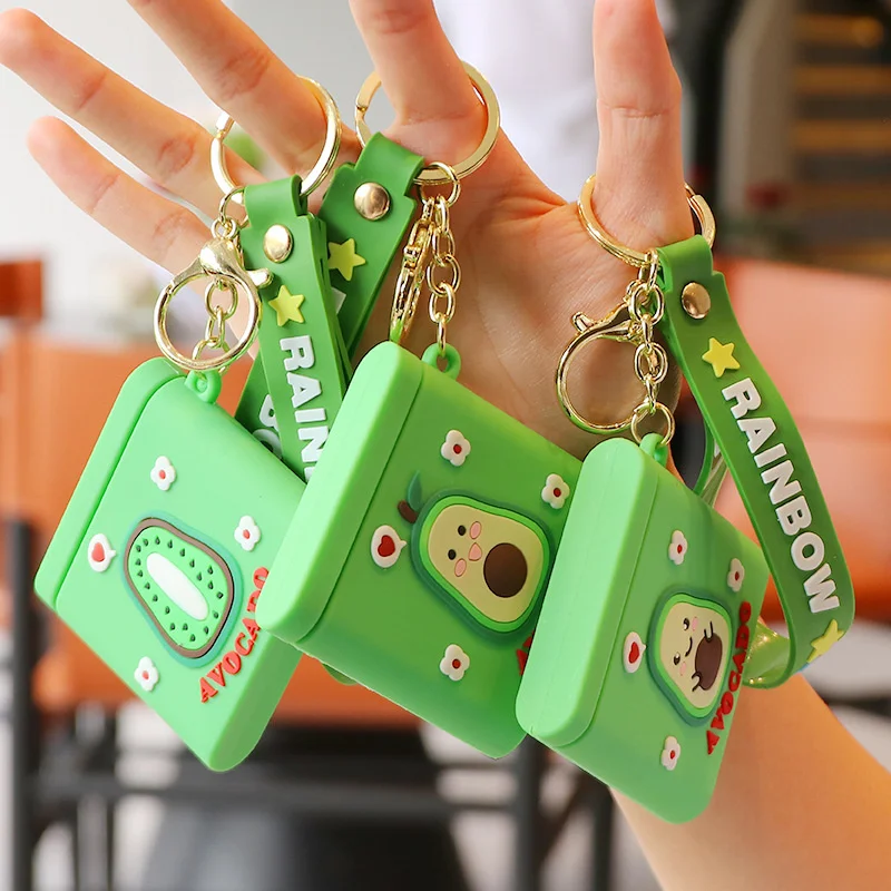 Cartoon avocado key chain pendant dripping glue fashion mobile phone bracket cute pendant fashion creative gift
Cartoon avocado key chain pendant dripping glue fashion mobile phone bracket cute pendant fashion creative gift