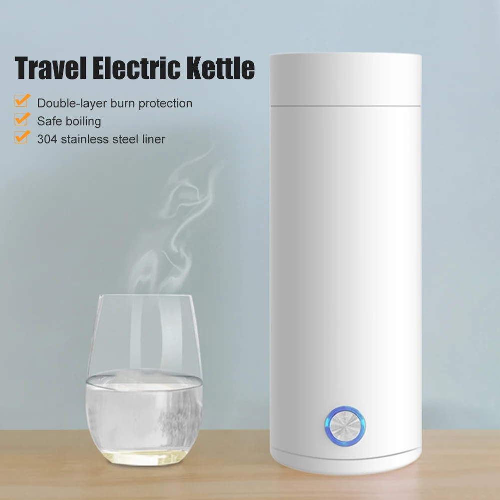 400ML Portable Electric Kettles Cup 220V Vacuum Thermal Cup Tea Coffee Travel Hot Water Boiler Temperature Control Water Kettle
400ML Portable Electric Kettles Cup 220V Vacuum Thermal Cup Tea Coffee Travel Hot Water Boiler Temperature Control Water Kettle