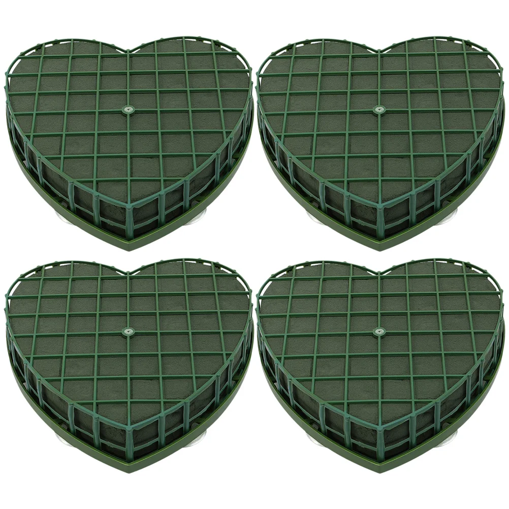 4 Pcs Heart-Shaped Flower Mud Foams Cage Wedding Car Floral Holders Faux Arrangements Cages DIY Sucker Supplies Flowers Blocks
4 Pcs Heart-Shaped Flower Mud Foams Cage Wedding Car Floral Holders Faux Arrangements Cages DIY Sucker Supplies Flowers Blocks