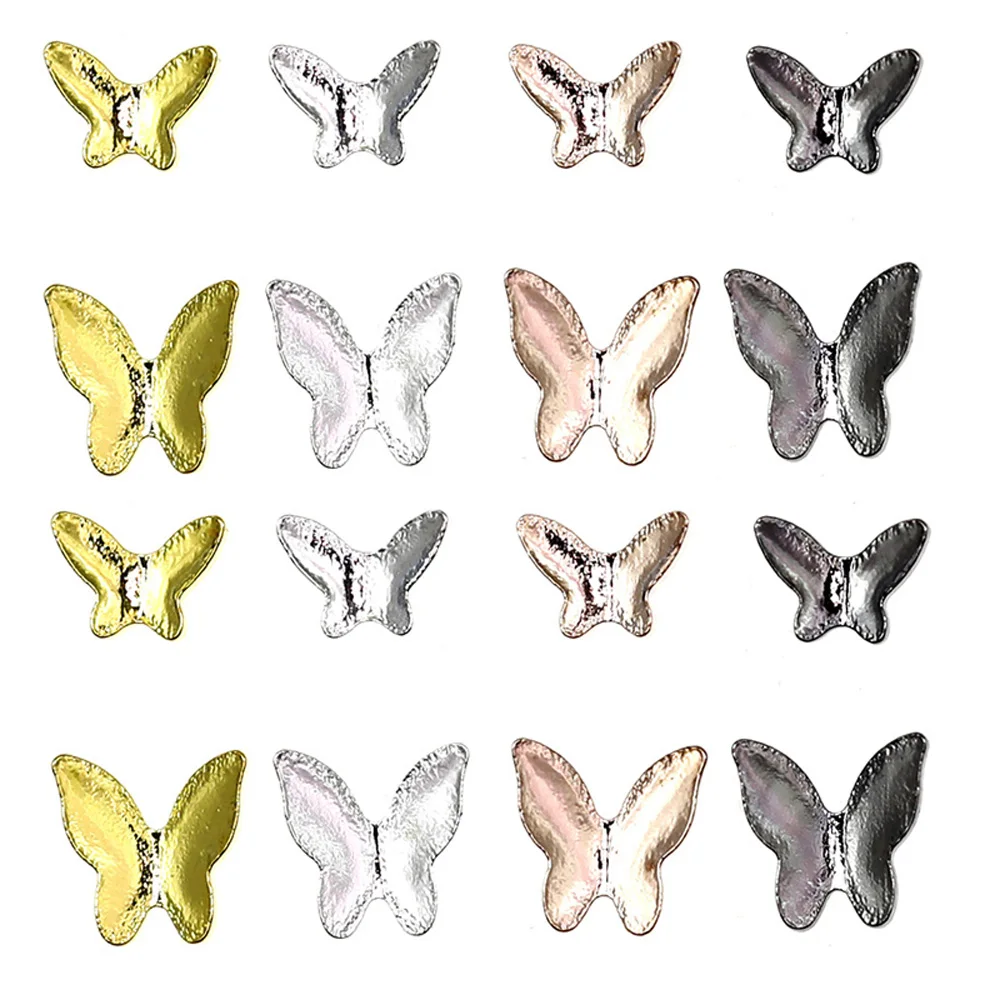 20pcs Mini Metal Butterfly Nail Art Charms 3D Gold Silver Black Press On Fingertip Nail Decoration Kawaii Japanese Nails Supply
20pcs Mini Metal Butterfly Nail Art Charms 3D Gold Silver Black Press On Fingertip Nail Decoration Kawaii Japanese Nails Supply