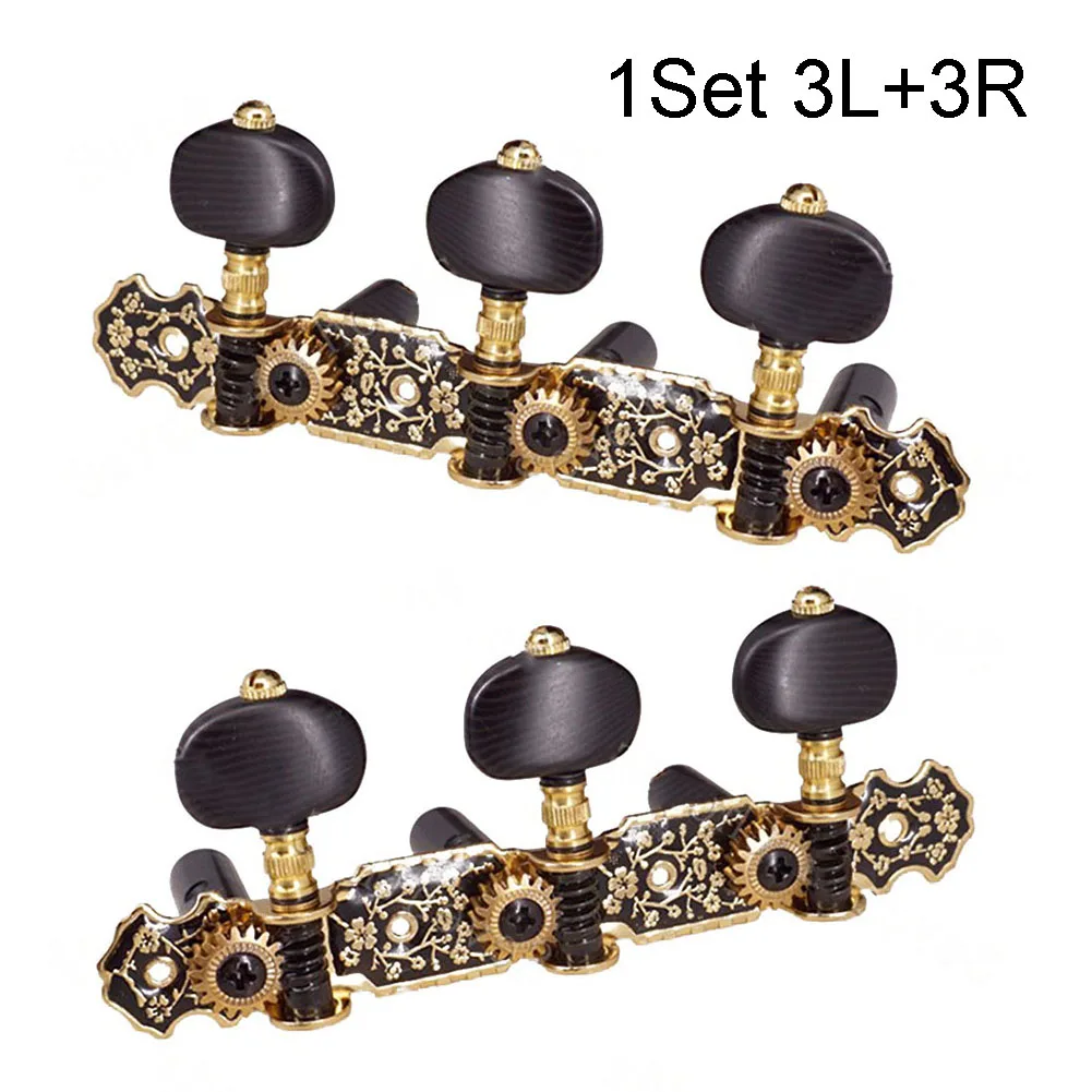 6pcs Classical Guitar Tuners Tuning Pegs Classic Keys Machine Heads Guitar Parts Accessories Classic Guitar Tuning Peg
6pcs Classical Guitar Tuners Tuning Pegs Classic Keys Machine Heads Guitar Parts Accessories Classic Guitar Tuning Peg