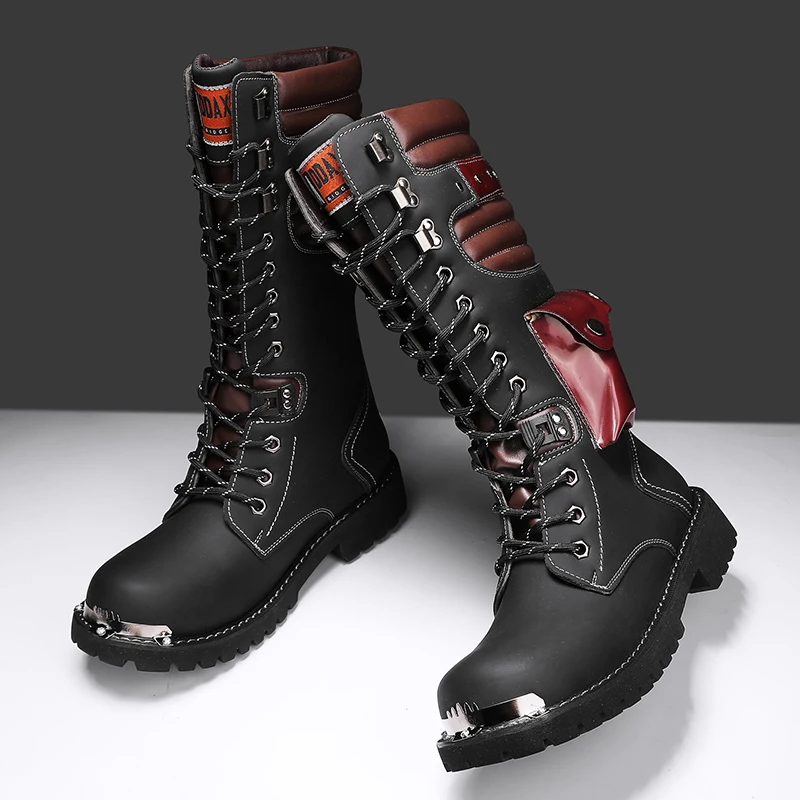 2022 Autumn Winter Men Leather Boots Brand Fashion Motorcycle Boots for Mens Plus Size 45 46 Casual Shoes Youth Cowboy Boots
2022 Autumn Winter Men Leather Boots Brand Fashion Motorcycle Boots for Mens Plus Size 45 46 Casual Shoes Youth Cowboy Boots