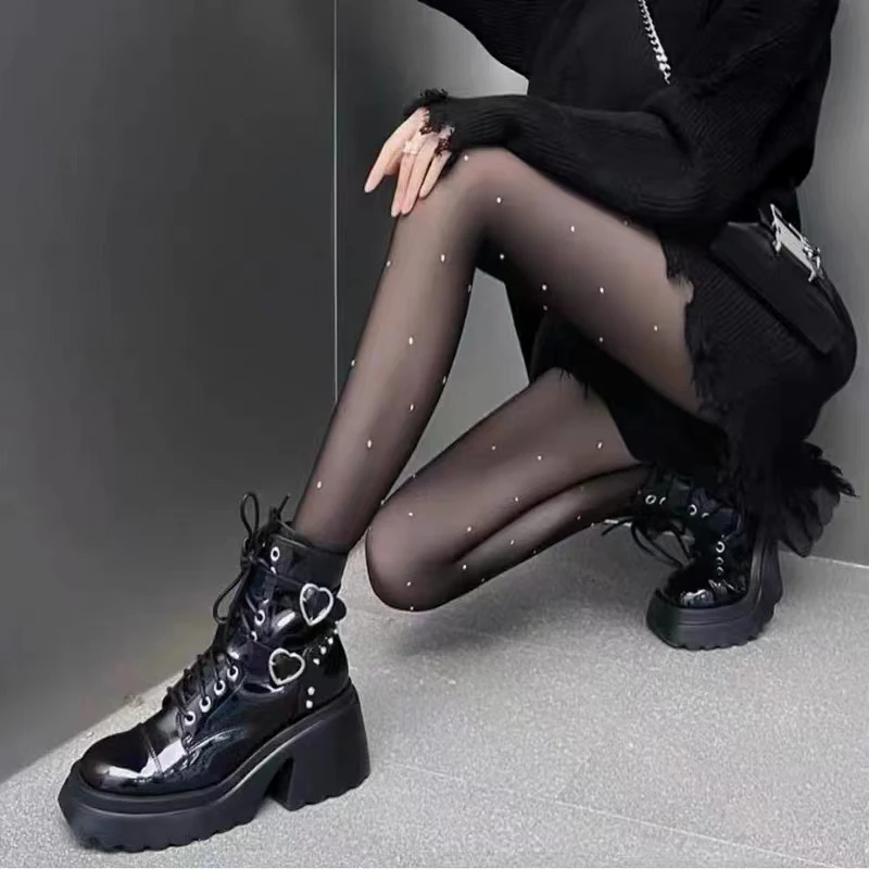 Rimocy Fashion Buckle Platform Ankle Boots Women 2022 Autumn Chunky Motorcycle Boots Woman Lace-Up Patent Leather Shoes Ladies
Rimocy Fashion Buckle Platform Ankle Boots Women 2022 Autumn Chunky Motorcycle Boots Woman Lace-Up Patent Leather Shoes Ladies