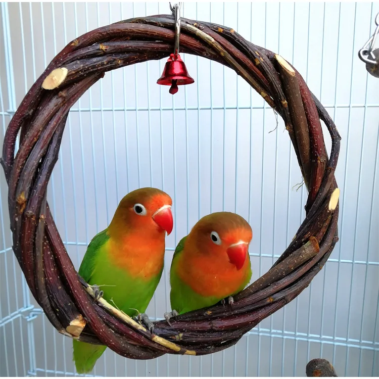 Natural Wood Pet Parrot Raw Wood Ring Tree Branch Stand Rack Squirrel Bird Hamster Branch Perches Chew Bite Toys Rings
Natural Wood Pet Parrot Raw Wood Ring Tree Branch Stand Rack Squirrel Bird Hamster Branch Perches Chew Bite Toys Rings