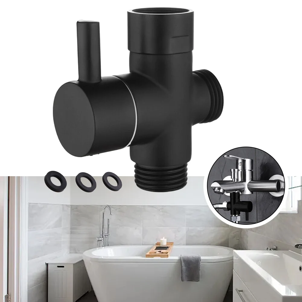 3 Way All-Copper Shower Valve Adapter Shower Diverter Valve Bathroom Faucet Shower Tap Connector Splitter Bathroom Accessories
3 Way All-Copper Shower Valve Adapter Shower Diverter Valve Bathroom Faucet Shower Tap Connector Splitter Bathroom Accessories