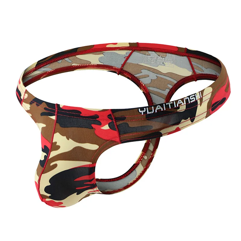 Camouflage Ick Silk Thong Underwear Mens Thongs G Strings Sexy Bulge Jockstrap String Panties Men Jock Strap Underware Lingerie
Camouflage Ick Silk Thong Underwear Mens Thongs G Strings Sexy Bulge Jockstrap String Panties Men Jock Strap Underware Lingerie